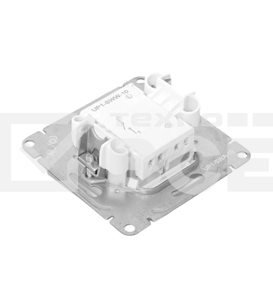 Механизм выключателя EKF UP1-SWA-10 Эпика одноклавишный, алюминий