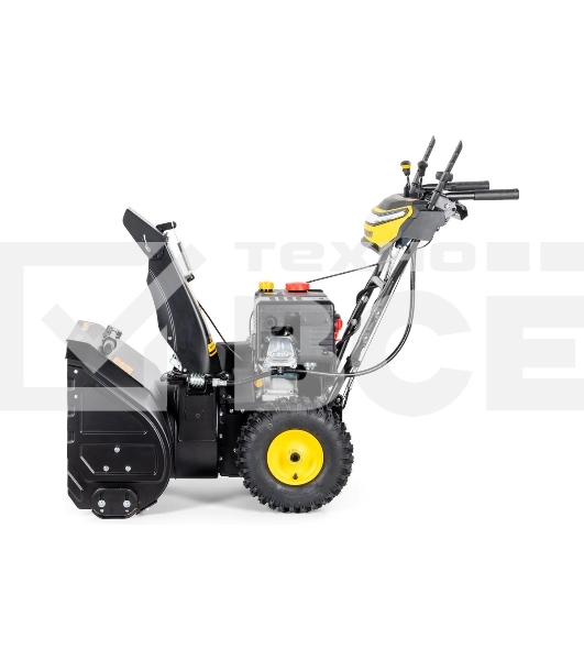 Снегоуборщик Champion ST763E (7лс, 62см, 6F/2R, колеса, 3л, 81кг, эл. стартер, фары, обогрев рук, зимн. двиг.)