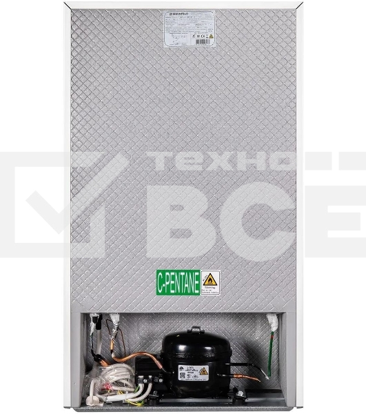 Холодильник Maunfeld MFF83W белый мат. однокамерный 85л