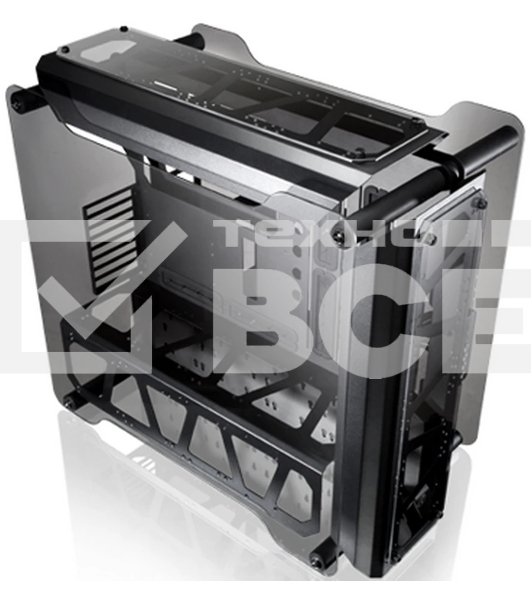 Корпус без блока питания Raijintek ENYO, Full-Tower, TG, no fans, 4xUSB-A 3.0, SSI-EEB, E-ATX, ATX, mATX, mITX Black
