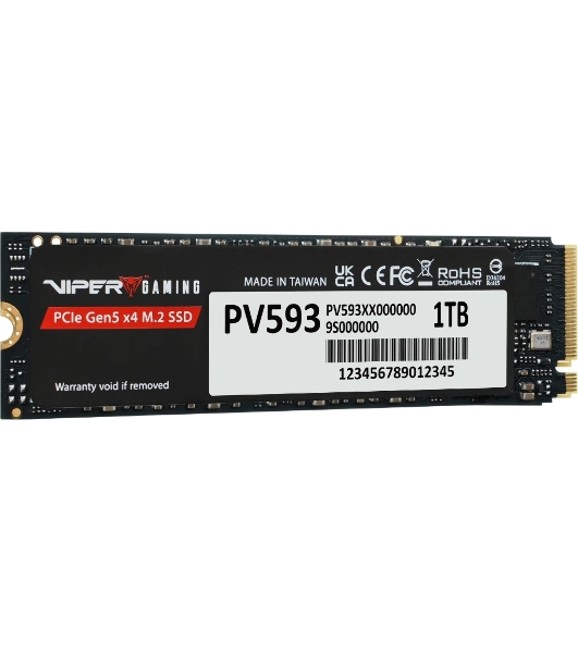 Накопитель SSD M.2 PCIE 1Tb 2280 NVMe PV593P1TbM28H PATRIOT