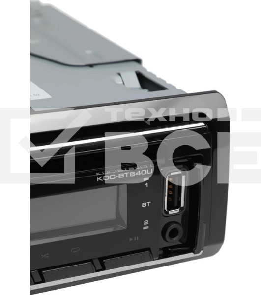 Автомагнитола CD Kenwood KDC-BT640U 1DIN 4x50Вт