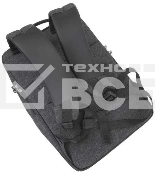 Рюкзак для ноутбука 15.6' Riva 8861 черный полиуретан/полиэстер