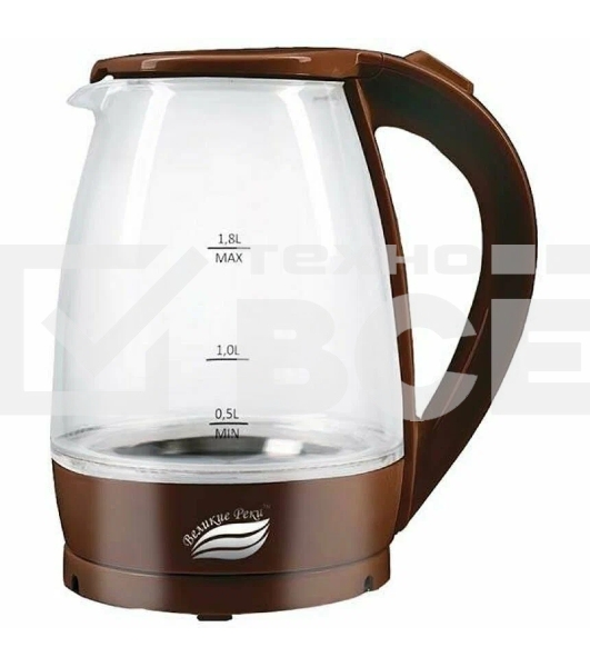 Чайник электрический Великие Реки Дон-1 коричневый