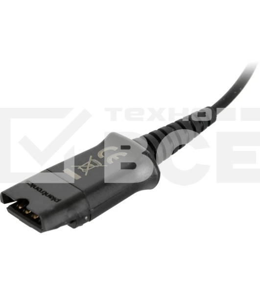 Гарнитура Plantronics EncorePro EP310 QD чёрный, проводная