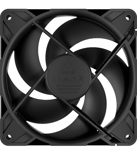 Вентилятор корпусной ARCTIC P12 Pro Reverse A-RGB ACFAN00332A