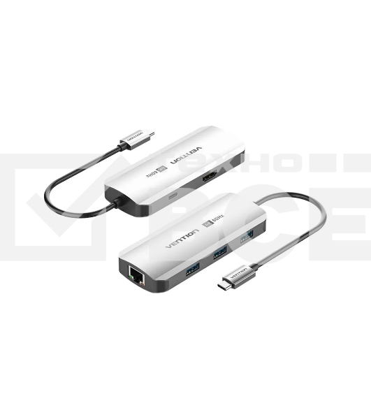 Мультифункциональный хаб Vention USB Type C 6 в 1