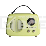 Радиоприемник СИГНАЛ БЗРП Fresh РП-343 зеленый, УКВ 87,5-108МГц, DC5В,акб,BT/USB/AUX 10125, фото 1