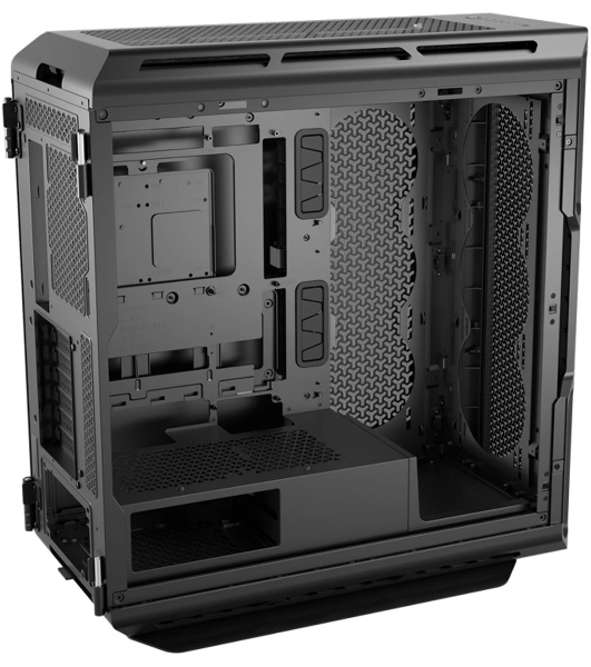 Корпус без блока питания Case Corsair 5000T, Midi-Tower, TG, no fan, 4xUSB-A 3.2, 1xUSB 3.2 Type-C, E-ATX, ATX, mATX, mITX черный