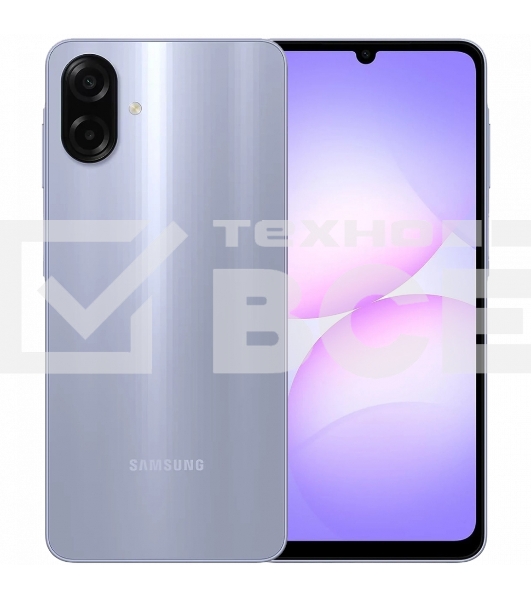 Смартфон Samsung Galaxy A07 6/128Gb, фиолетовый
