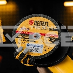 Круг отрезной по металлу Denzel A36TBF 230 х 2,5 х 22,2 мм, фото2