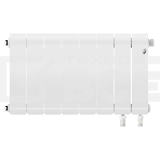 Радиатор биметаллический Royal Thermo Infinity 300 Bianco Traffico VR80 - 8 секц., фото2