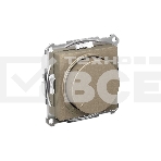 Светорегулятор (диммер) SE AtlasDesign Шампань, повор-нажим, LED, RC, 400 Вт, мех., фото 1