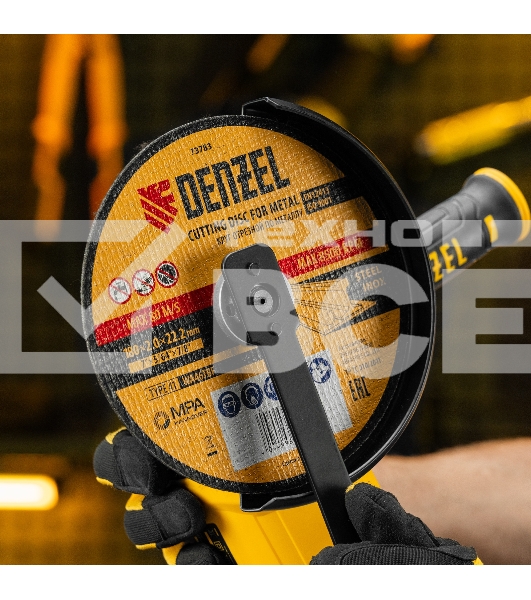 Круг отрезной по металлу Denzel WA46TBF 180 х 2,0 х 22,2 мм