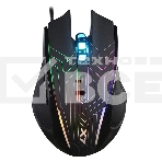 Мышь проводная A4Tech X87 черный, 2400 dpi, USB, кнопки - 8, фото 1