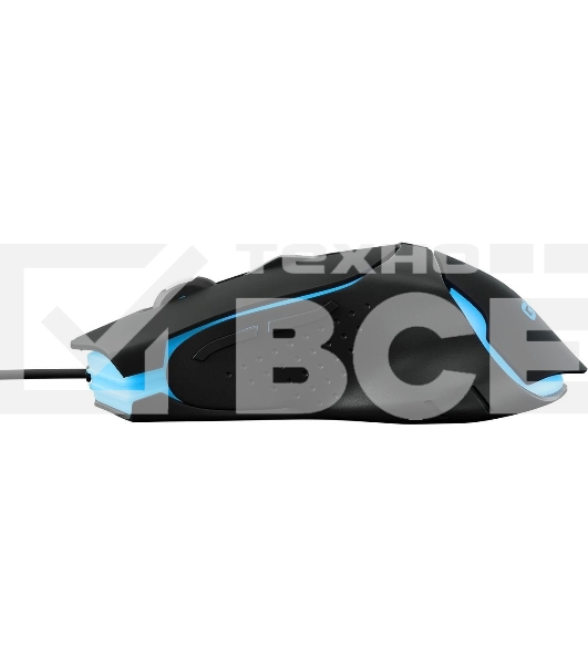 Мышь проводная GMNG 703GM черный, 3200 dpi, USB, кнопки - 6