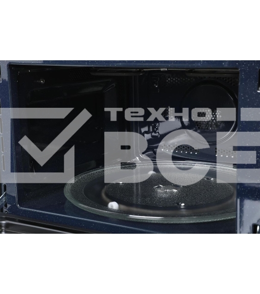 Микроволновая печь Samsung MC32DB7746KC/BW антрацит, 32 л, 1400 Вт, переключатели - сенсор, поворотный механизм