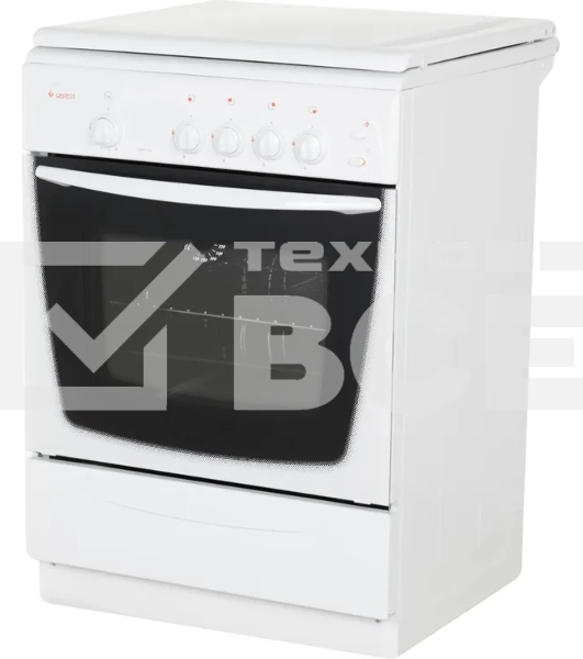 Плита газовая Gefest ПГ 1200 С6 белый, конфорок 4 шт, духовка 63 л, 60 см x 85 см x 60 см