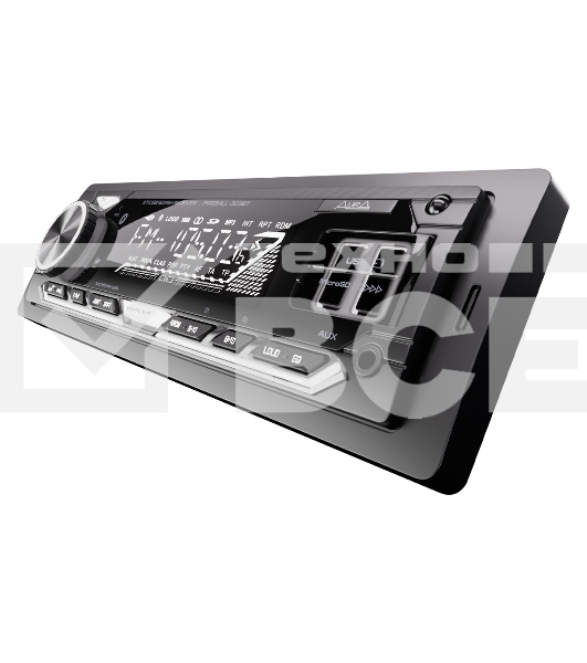 Автомагнитола AURA FIREBALL-303BT, 1 DIN, Bluetooth, USB Type-A, AUX