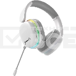 Гарнитура Marvo HG9070W Monka Echo RS белый, беспроводная + проводная, радиоканал, до 10 ч, подсветка, совместимость с PS5, Xbox, фото6