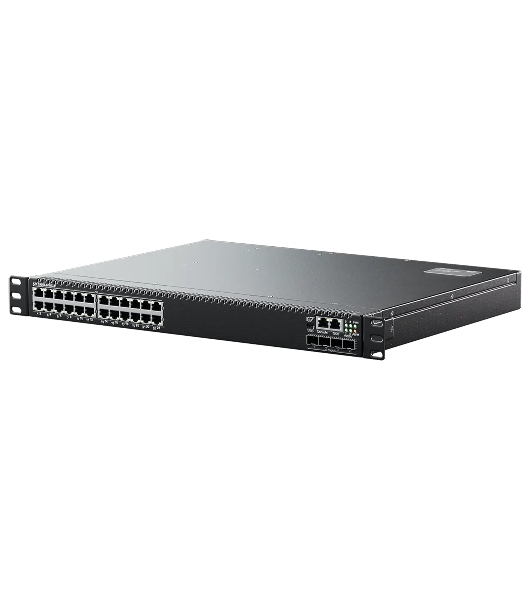 Коммутатор CIT S2158-24T4D-P-AC-FR, 24×1 Гбит/с, 4×25 Гбит/с SFP28
