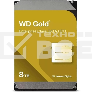 Жесткий диск WD SATA-III 8TB WD8005FRYZ Desktop Gold 512E (7200rpm) 256Mb 3.5