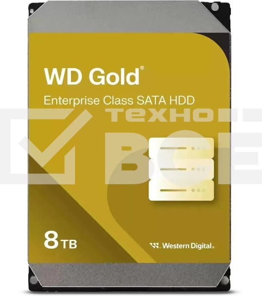 Жесткий диск WD SATA-III 8TB WD8005FRYZ Desktop Gold 512E (7200rpm) 256Mb 3.5