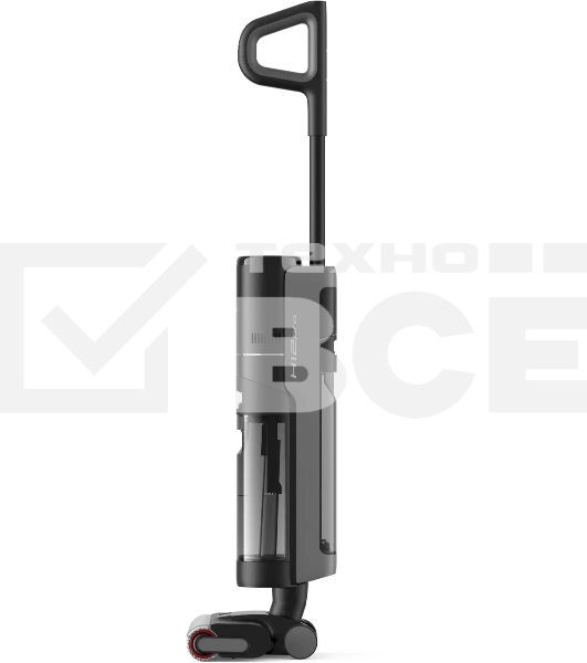 Пылесос моющий Dreame Wet and Dry Vacuum H12 Pro серый, питание от аккумулятора, 300 Вт, уборка влажная/сухая, пылесборник 0,9 л, работа от АКБ max - 35 мин