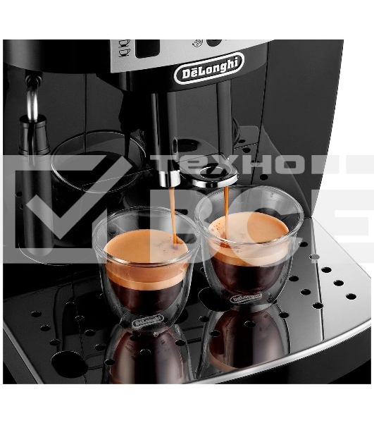 Кофемашина автоматическая DeLonghi ECAM 22.112.B черный, исп. кофе - молотый/зерновой, 1.8 л, 1450 Вт, 15 Бар