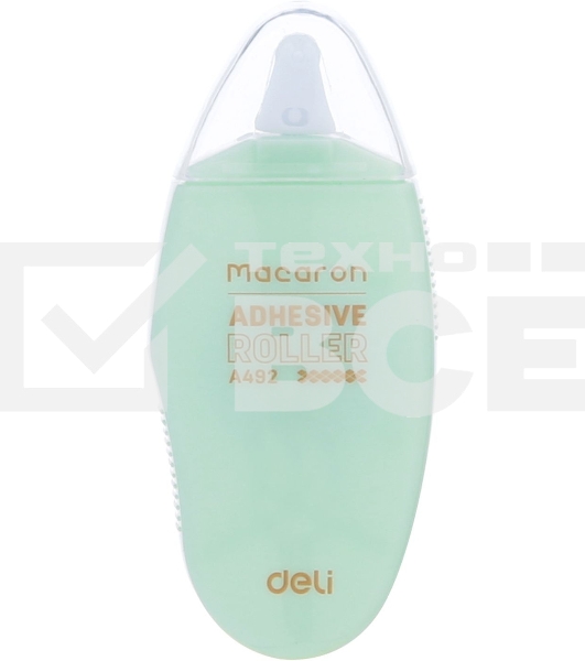 Клеющий роллер Deli EA49201 прозрачный блистер 6мм x 8м Macaron