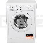 Стиральная машина Indesit IWSC 6105 белый, загрузка фронтальная 6 кг, 1000 об/мин., класс: А, фото 1