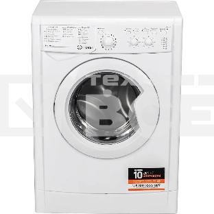 Стиральная машина Indesit IWSC 6105 белый, загрузка фронтальная 6 кг, 1000 об/мин., класс: А