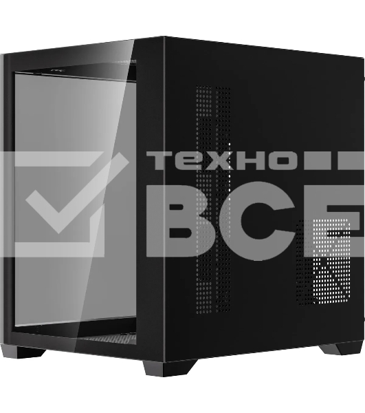Компьютерный корпус Accord ACC-ZMS03B черный без БП mATX 3x120мм 1xUSB2.0 1xUSB3.0 1xUSB3.1 audio