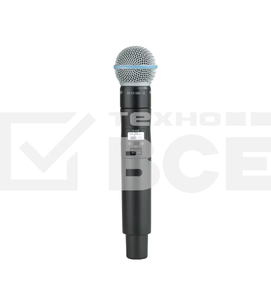 Передатчик SHURE ULXD2/B58=-G51 ручной, с капсюлем Beta 58, 470 - 534 МГц