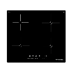 Индукционная варочная панель Kuppersberg ICI 607, High-Tech, индукция, 60 см, 4 зоны нагрева, 9 уровней мощности, inverter, таймер, пауза, Booster, слайдерное управление, черный, фото 1