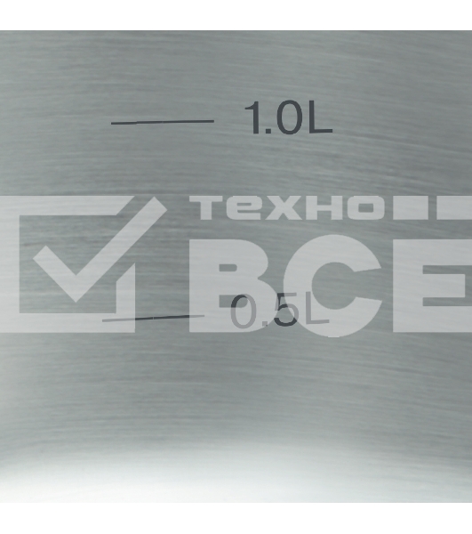 Кастрюля Rondell Point RDS-1312 4.8 л. d=24 см (с крышкой) сталь