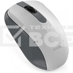 Мышь беспроводная Genius NX-8008S белый/серый, 1200 dpi, радиоканал, USB, кнопки - 3