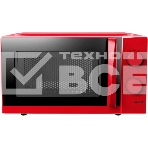 Микроволновая печь Centek CT-1571 красный, 20 л, 700 Вт, переключатели - поворотный механизм, фото 1