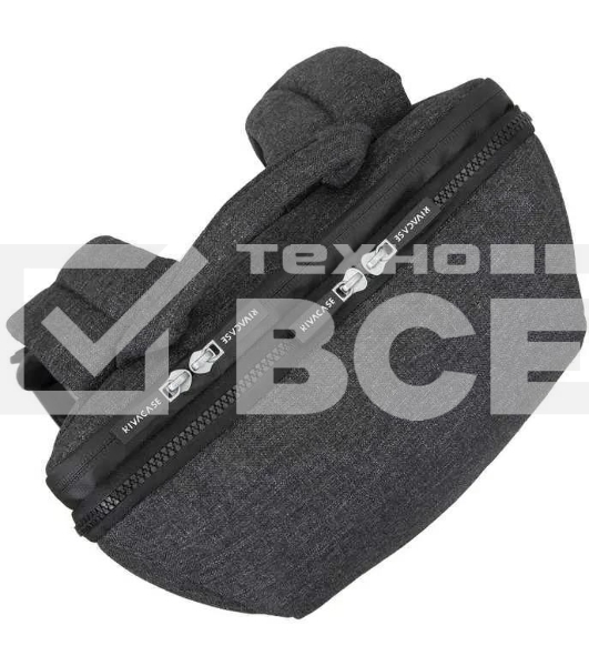 Рюкзак для ноутбука 15.6' Riva 8861 черный полиуретан/полиэстер