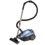 Пылесос Delta DL-0840 синий, 350/2000 Вт, уборка сухая, пылесборник мешок 3,5 л, фото 1