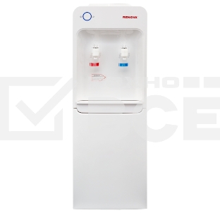 Кулер для воды Renova DT-F2C, верхняя загрузка, нагрев 95 °С, охлаждение 8 °С, белый