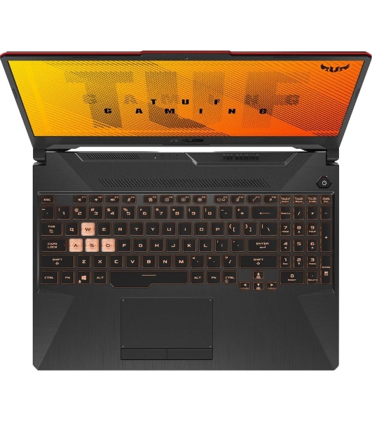 Ноутбук ASUS TUF Gaming FA506NCQ-HN031/15.6'/IPS/AMD Ryzen 7 170/32Gb/512Gb SSD/NVIDIA GeForce RTX 3050 4Gb/Без ОС/черный/2.3kg