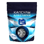 Капсулы для стирки, 90 шт. не содержит фосфатов и отдушек, удаляет даже сильные загрязнения, хорошо выполаскивается. Подходит для белого и цветного белья из всех типов ткани, кроме шерсти и шелка. Специально разработан для стирки при температуре 30-90 °С во всех типах стиральных машин и вручную. Безопасен для септиков., фото 1