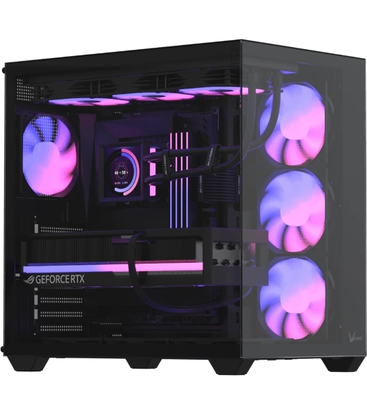 Корпус Formula Crystal Z2 V2 Black, Midi-Tower, чёрный