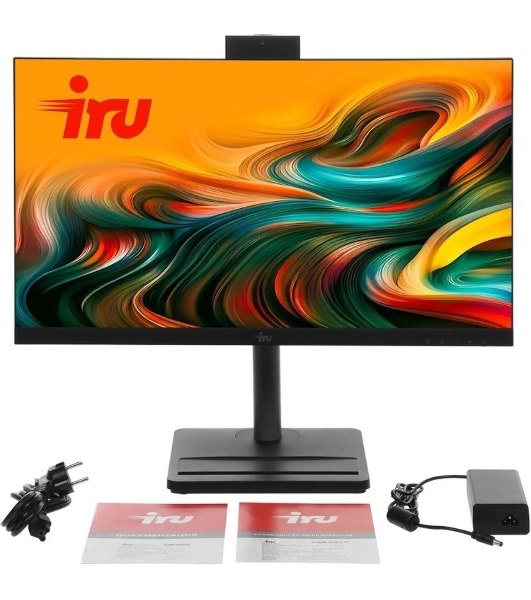 Моноблок IRU Tactio 24ID 24.5' Full HD i5 12400 (2.5) 16Gb SSD512Gb UHDG 730 Windows 11 Pro 64 GbitEth WiFi BT 120W Cam черный 1920x1080 (RUS)