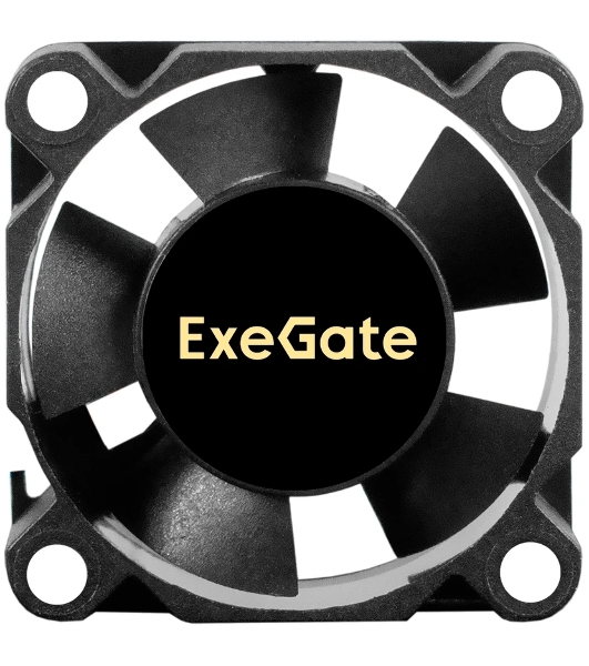 Вентилятор корпусной ExeGate ExtraSilent ES03010S2P, 30x30 мм, 8000 об/мин, 18 дБ, 2-pin, без подсветки