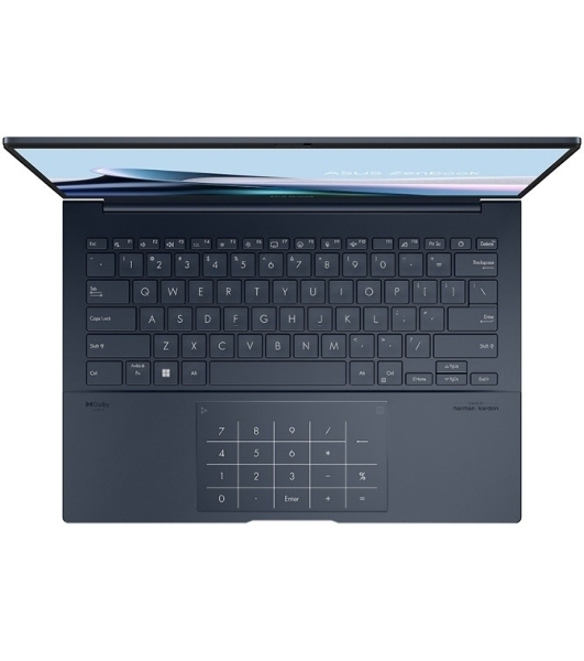 Ноутбук ASUS Zenbook 14 OLED UX3405-ST1485/14'/OLED/Intel Core Ultra 5 225H/16GB/512GB SSD/Intel Arc Graphics/Без ОС/синий/1.2kg