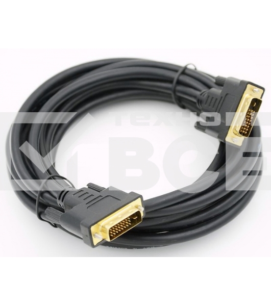 Кабель Behpex DVI-D (m) DVI-D (m) 3м феррит.кольца черный