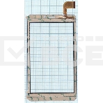 Сенсорное стекло (тачскрин) RP-468A-7.0 FPC-755-A1, серое, фото2