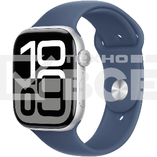Смарт-часы Apple Watch S10 46mm серебристый